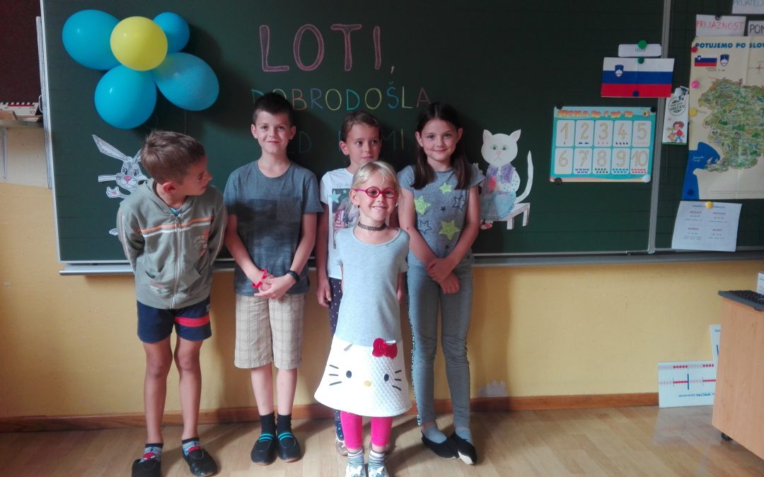 Prvi šolski dan na podružnični šoli v Šebreljah